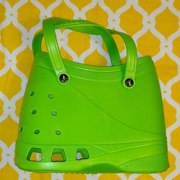 Lubber Handbags - Lubber tote bag, lime green